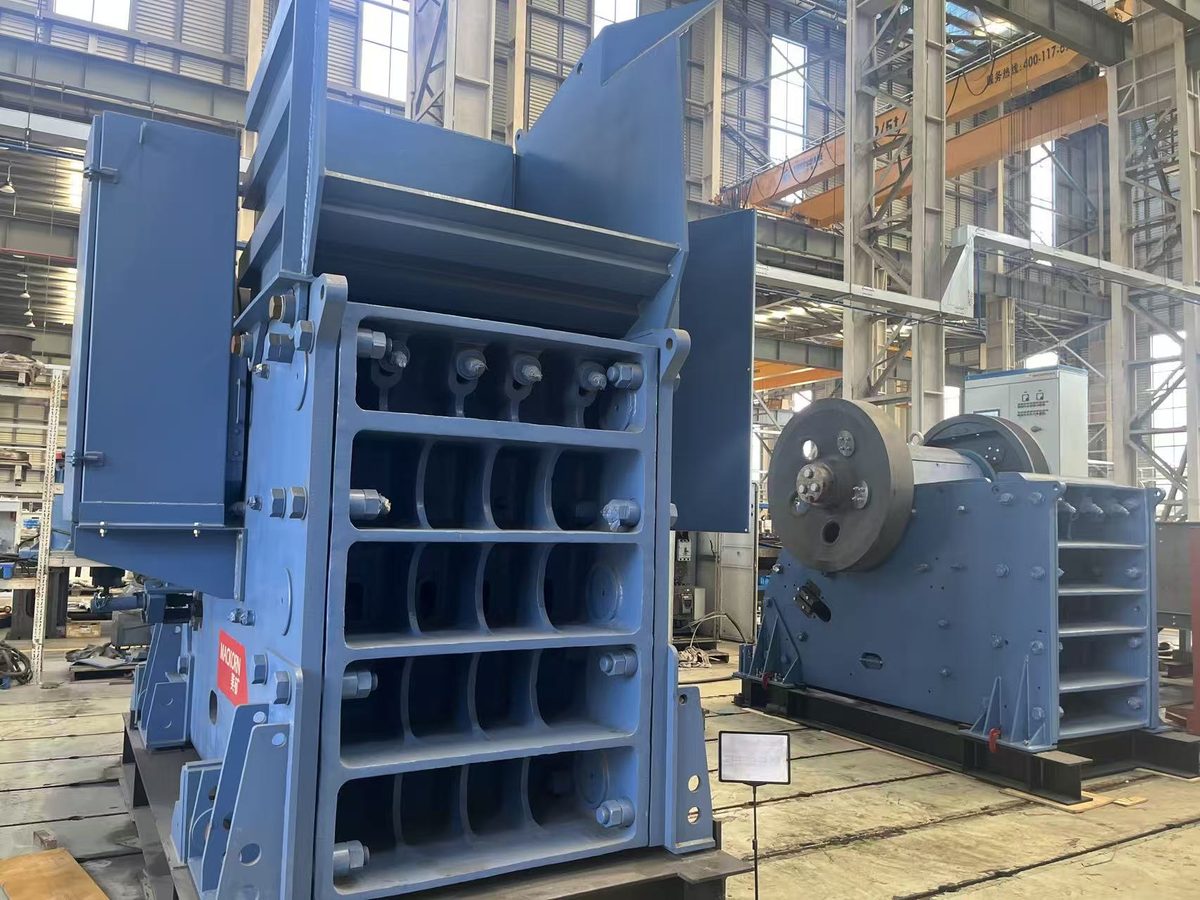 Jaw crusher unit